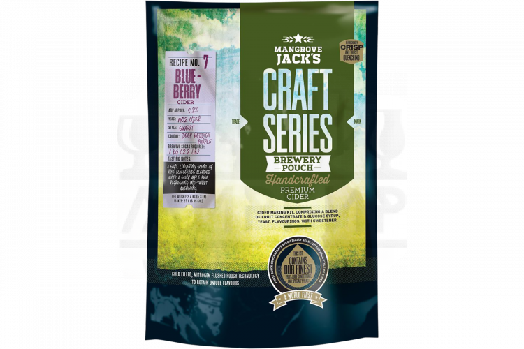 Сидровый экстракт Mangrove Jack's Craft Series "Blueberry Cider", 2,4 кг